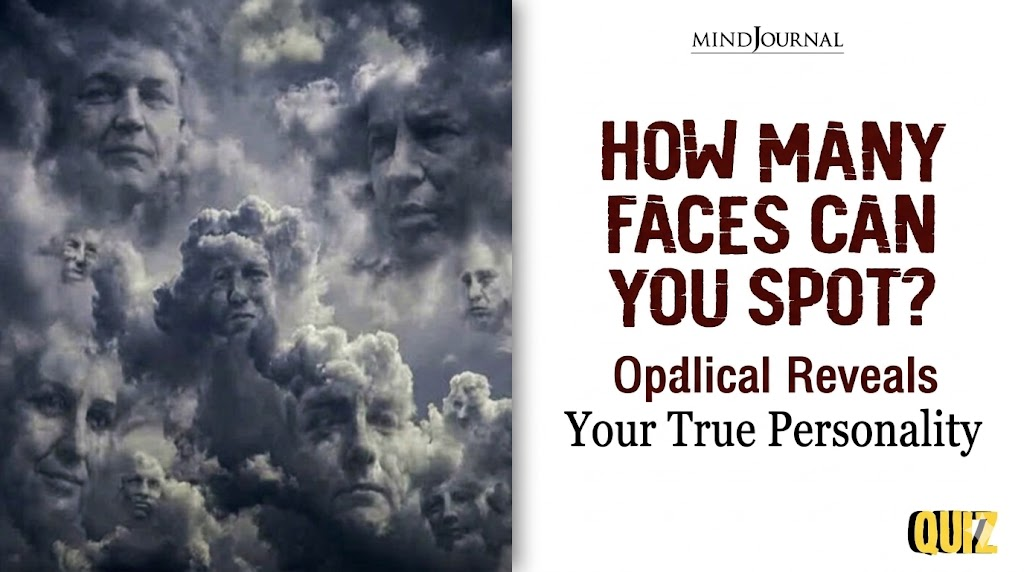Optical Illusion Personality Test: Count the Faces You See
