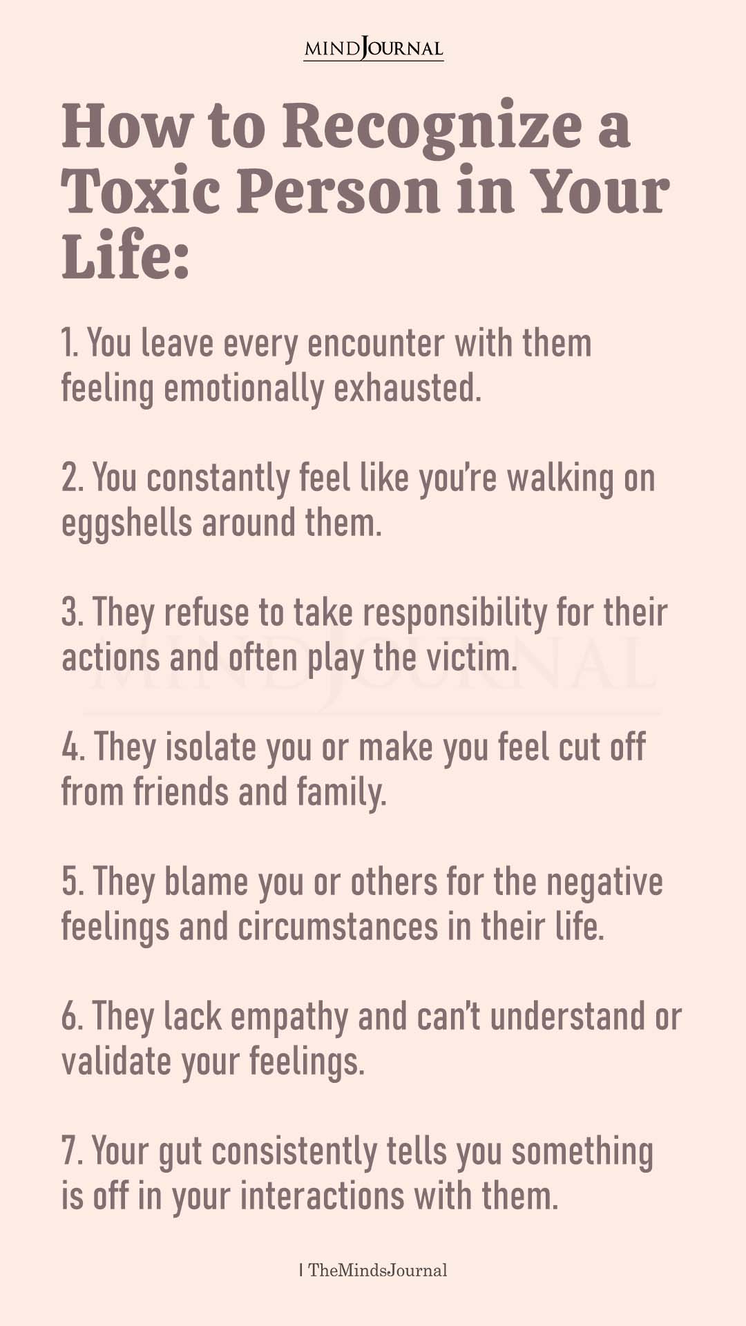 How to Recognize a Toxic Person in Your Life: When Your Gut Knows Before Your Mind Does