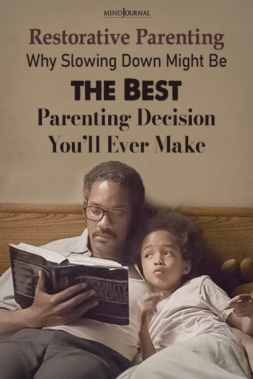 Restorative parenting benefits pinx