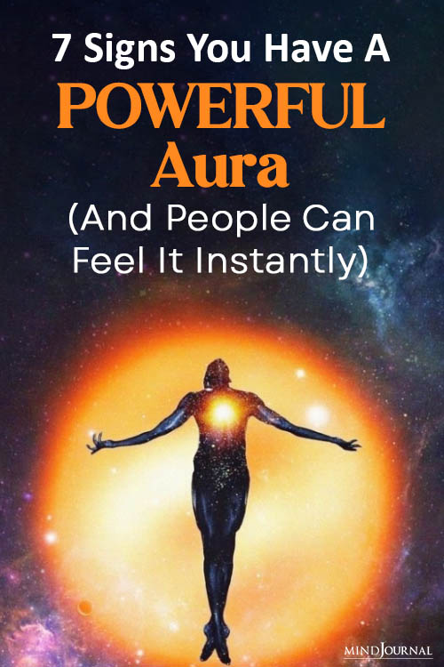 powerful aura signs
