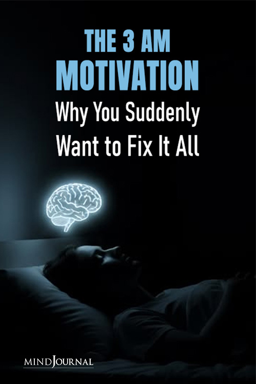 sudden motivation at night