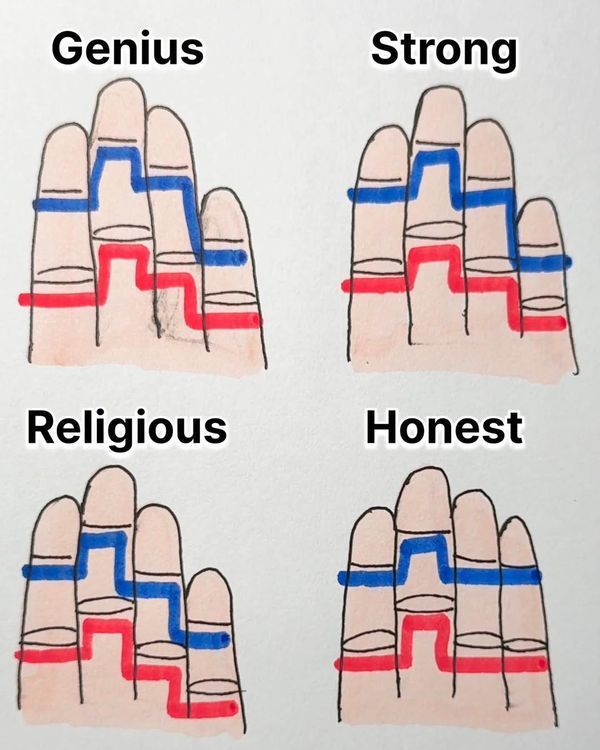 lines on fingers