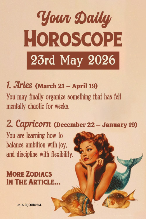 Daily Horoscope 23 May, 2026 Prediction For Each Zodiac Sign pinx