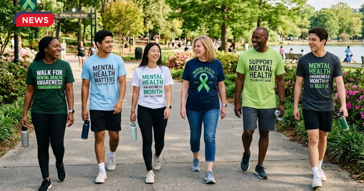 Moving for Mental Health 3,000‑Step Challenge Encourages Everyday Activity in May