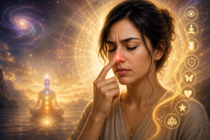 nose itching spiritual meaning