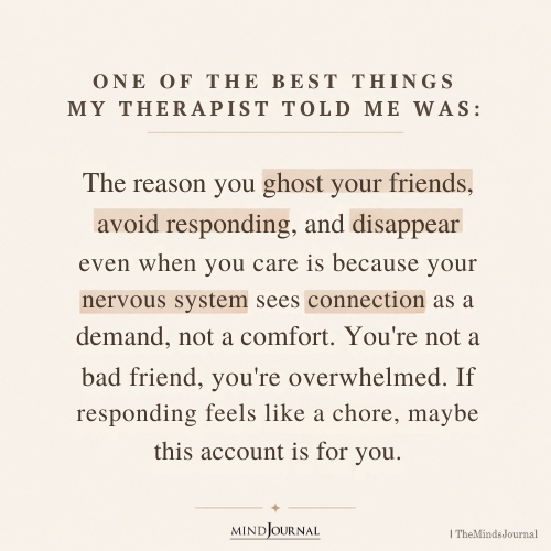 One Of The Best Things My Therapist Told Me: Your Nervous System Isn’t Failing You, It’s Protecting You
