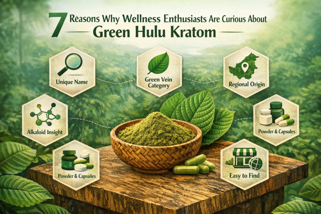 7 Reasons Why Wellness Enthusiasts Are Curious About Green Hulu Kapuas Kratom 