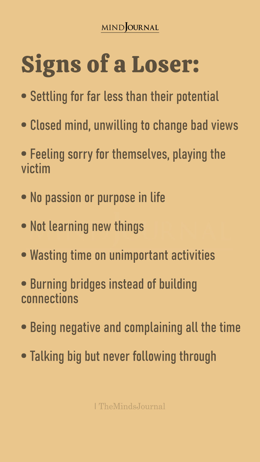 Signs of a Loser: Why a Fixed Mindset Keeps You Stuck