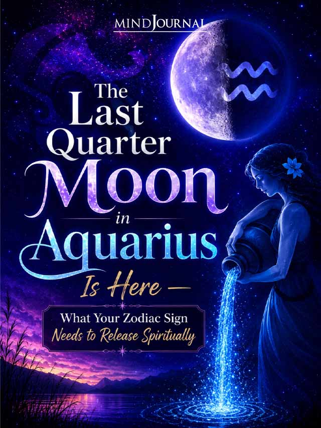 The Last Quarter Moon in Aquarius Is Here What Your Zodiac Sign Needs to Release Spiritually cover