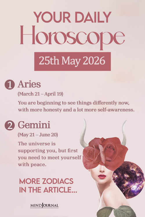 Your Daily Horoscope 25th May 2026 pinx