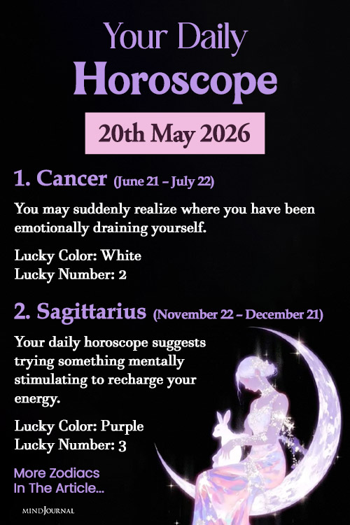 Daily Horoscope 20 May, 2026: Prediction For Each Zodiac Sign