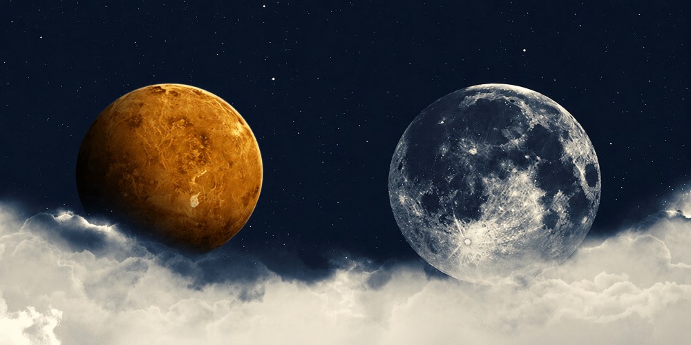 Moon And Venus Conjunction