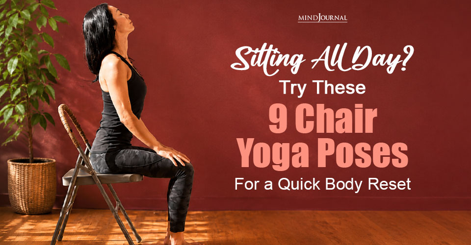 Interesting 5-Minute Chair Yoga Poses Help Improve Health!
